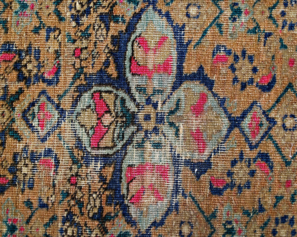 Handmade Mini Vintage Persian Rug | 92 x 49 cm | 3' x 1'8" - Najaf Rugs & Textile