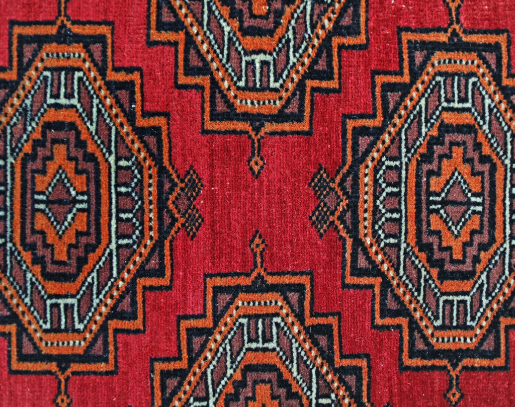 Handmade Mini Vintage Princess Bokhara Rug | 92 x 60 cm | 3' x 2' - Najaf Rugs & Textile