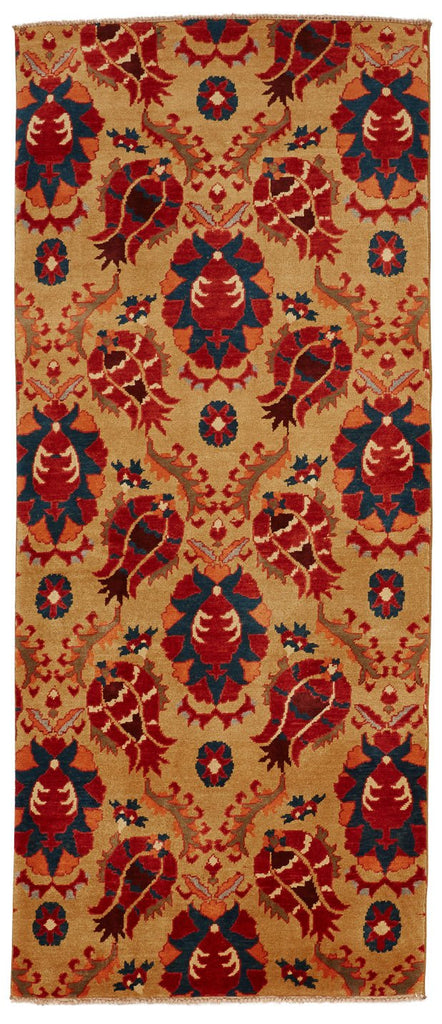 Handmade Modern Afghan Hallway Runner | 203 x 86 cm - Najaf Rugs & Textile