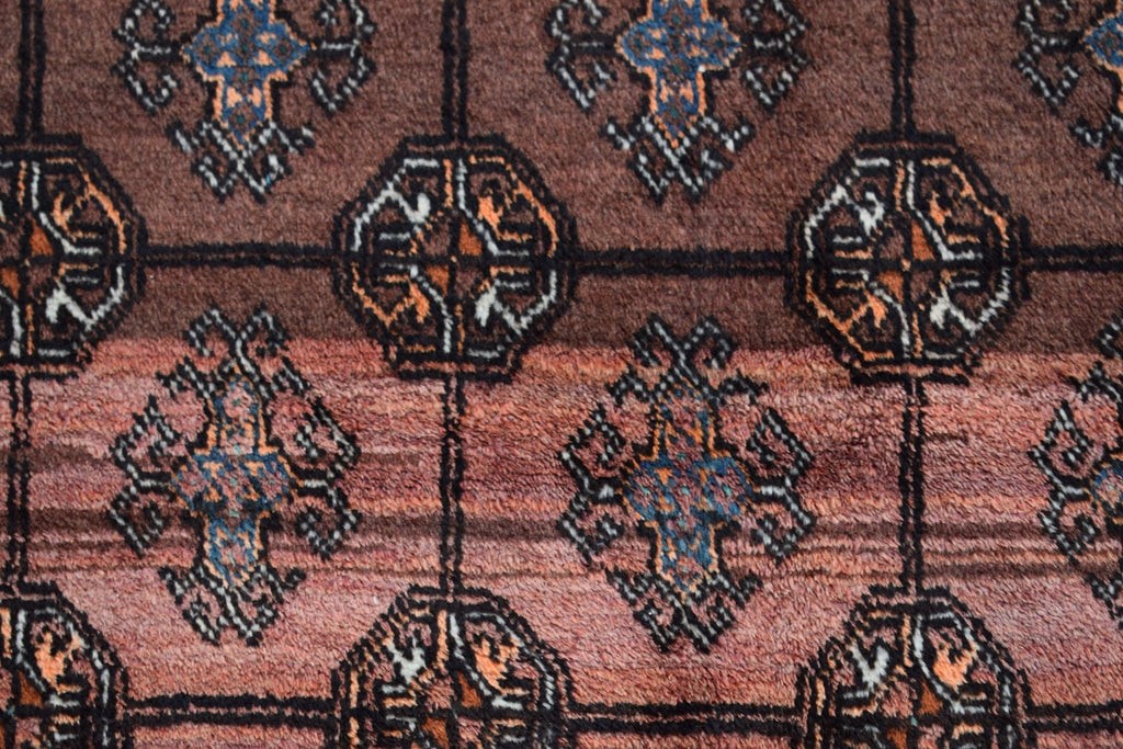 Handmade Old Afghan Tribal Shepherd's Rug | 227 x 133 cm | 7'5" x 4'5" - Najaf Rugs & Textile