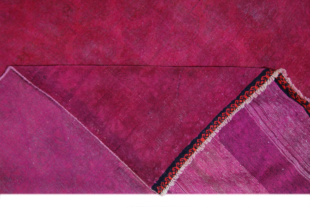 Handmade Overdyed Afghan Turkmen Rug | 410 x 298 cm | 13'5" x 9'1" - Najaf Rugs & Textile