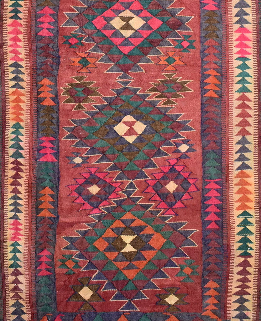 Handmade Persian Tribal Kilim | 300 x 165 cm | 9'8" x 5'4" - Najaf Rugs & Textile