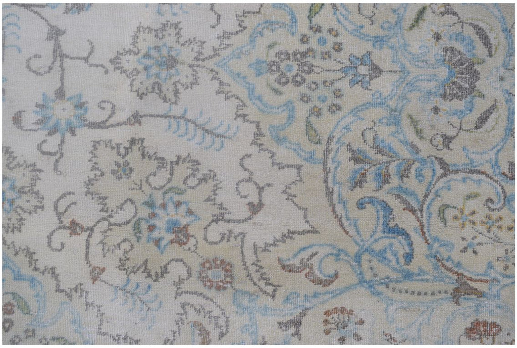 Handmade Persian Vintage Kerman Rug | 404 x 288 cm | 13'2" x 9'4" - Najaf Rugs & Textile