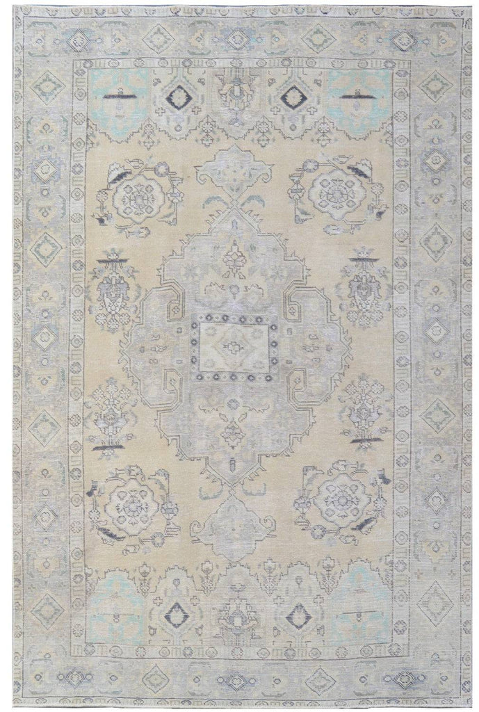 Handmade Persian Vintage Tabriz Rug | 294 x 192 cm - Najaf Rugs & Textile