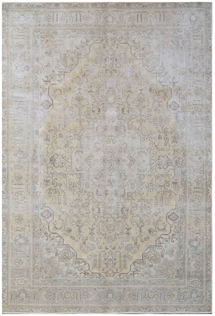 Handmade Persian Vintage Tabriz Rug | 311 x 194 cm - Najaf Rugs & Textile