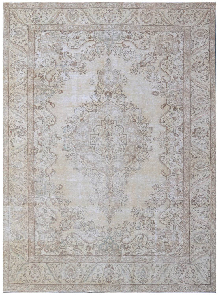 Handmade Persian Vintage Tabriz Rug | 320 x 232 cm - Najaf Rugs & Textile