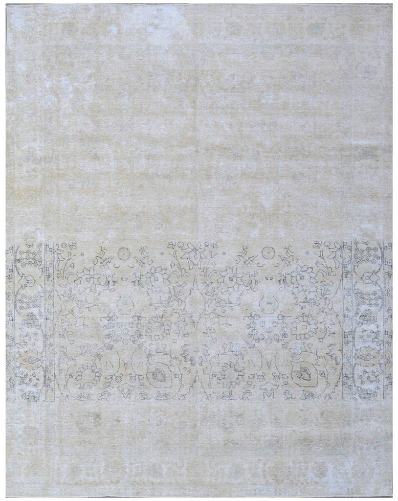 Handmade Persian Vintage Tabriz Rug | 371 x 293 cm - Najaf Rugs & Textile