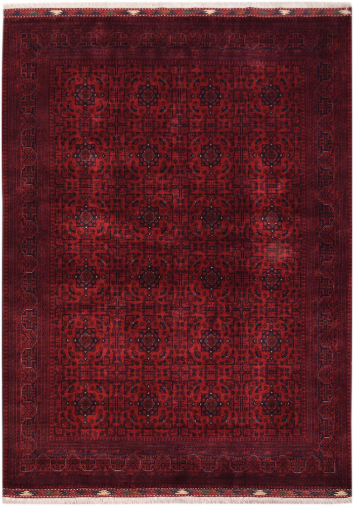 Handmade Traditional Afghan Biljik Rug | 244 x 175 cm | 8' x 5'9" - Najaf Rugs & Textile
