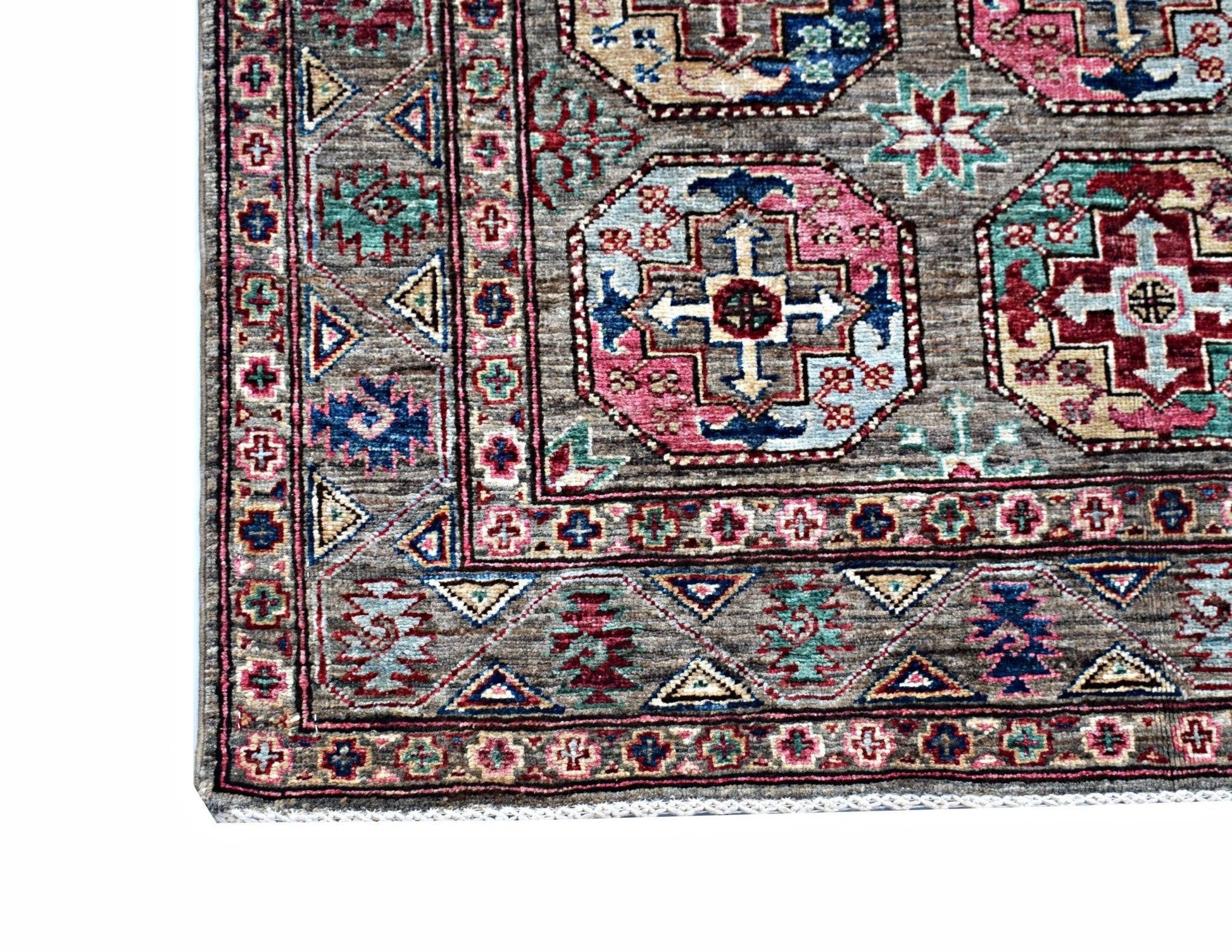 Handmade Traditional Afghan Chobi Rug | 172 x 120 cm | 5'8" x 3'11" - Najaf Rugs & Textile