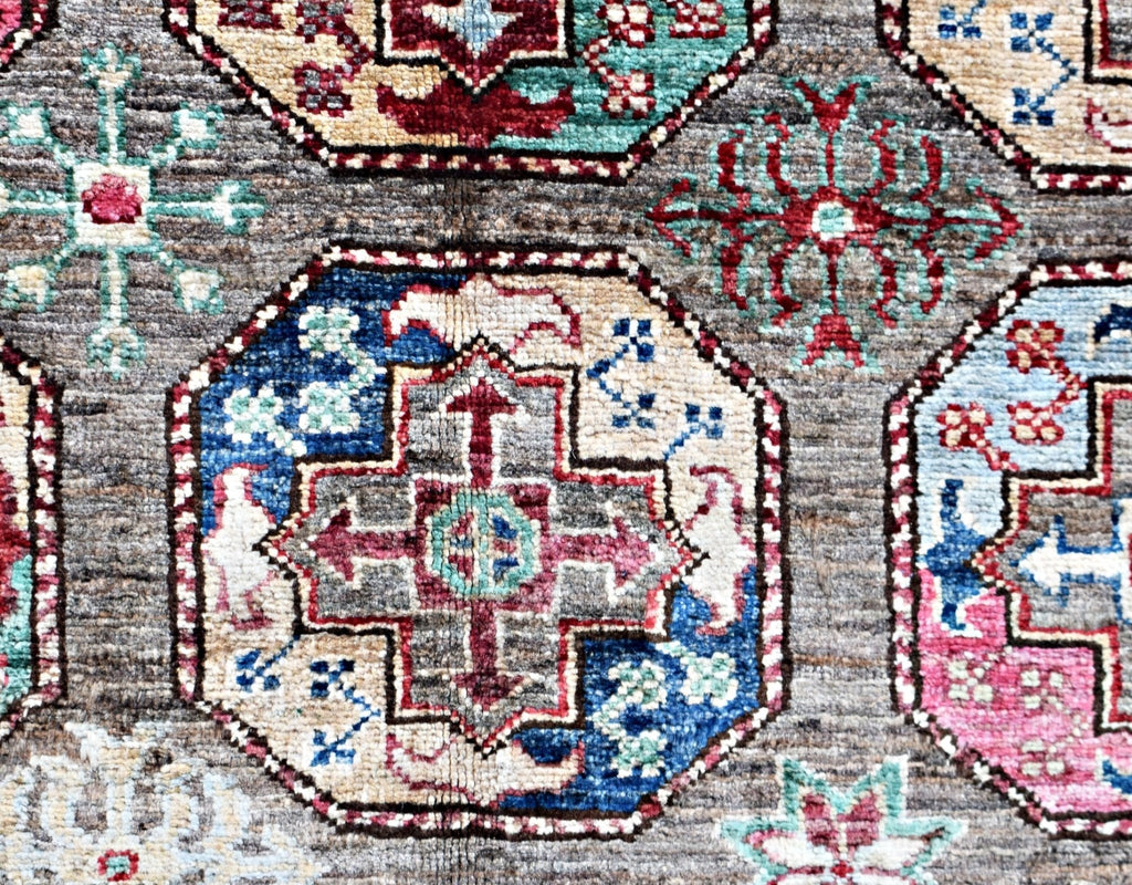 Handmade Traditional Afghan Chobi Rug | 172 x 120 cm | 5'8" x 3'11" - Najaf Rugs & Textile