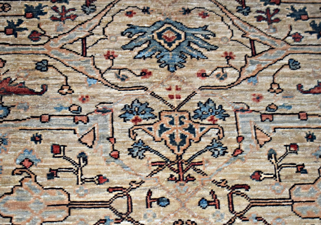 Handmade Traditional Afghan Chobi Rug | 208 x 153 cm | 6'10" x 5' - Najaf Rugs & Textile