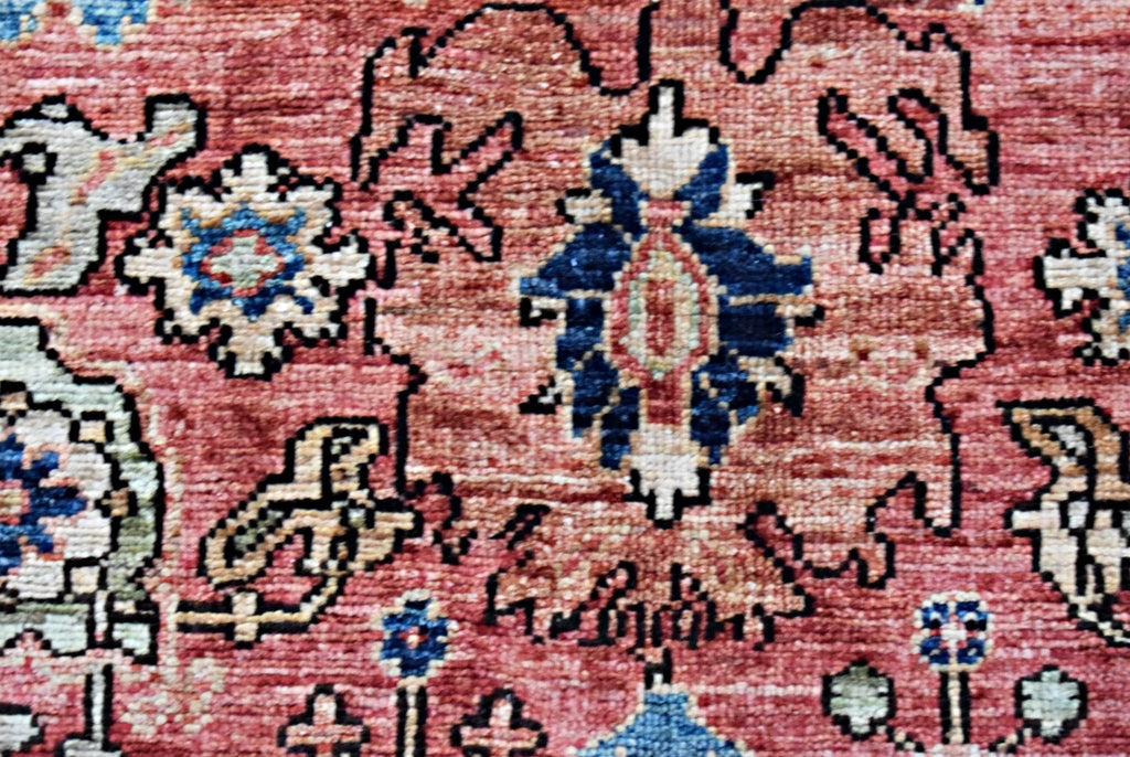 Handmade Traditional Afghan Chobi Rug | 216 x 155 cm | 7'1" x 5'1" - Najaf Rugs & Textile