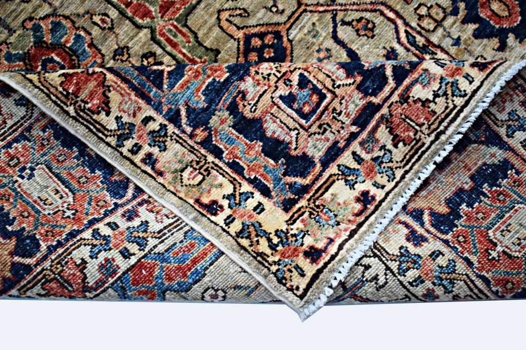Handmade Traditional Afghan Chobi Rug | 265 x 187 cm | 8'8" x 6'3" - Najaf Rugs & Textile