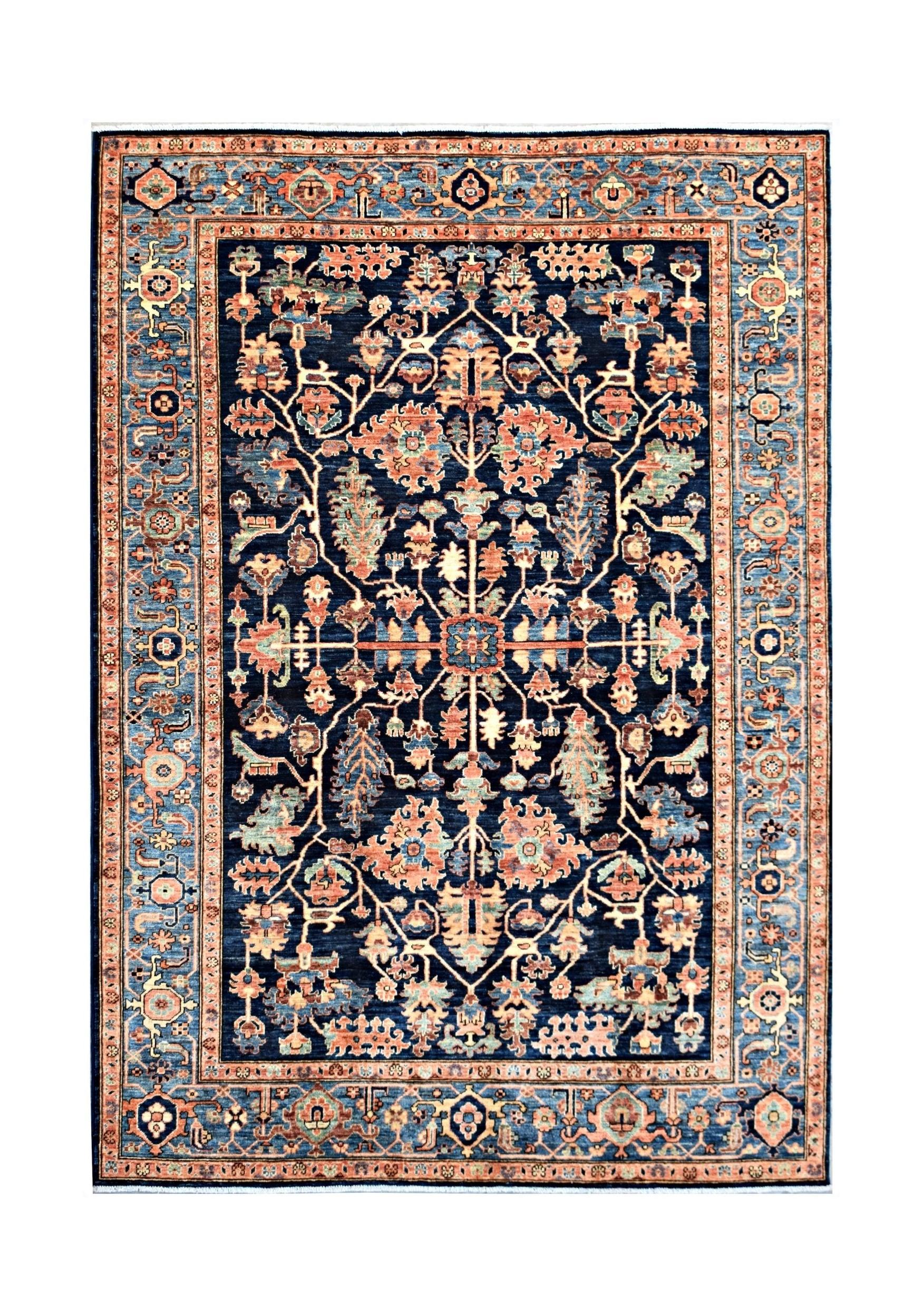 Handmade Traditional Afghan Chobi Rug | 272 x 190 cm | 8'11" x 6'3" - Najaf Rugs & Textile