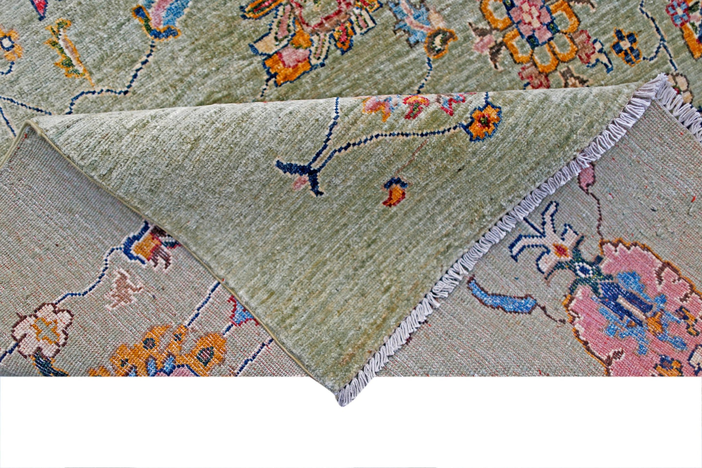 Handmade Traditional Afghan Chobi Rug | 286 x 198 cm | 9'5" x 6'6" - Najaf Rugs & Textile