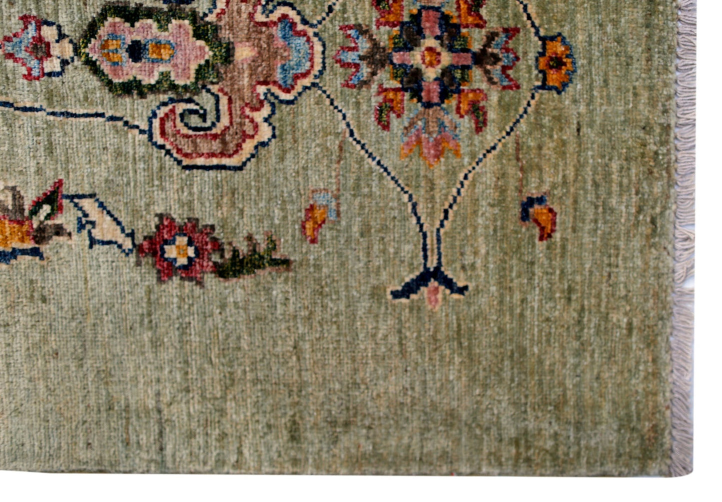 Handmade Traditional Afghan Chobi Rug | 286 x 198 cm | 9'5" x 6'6" - Najaf Rugs & Textile
