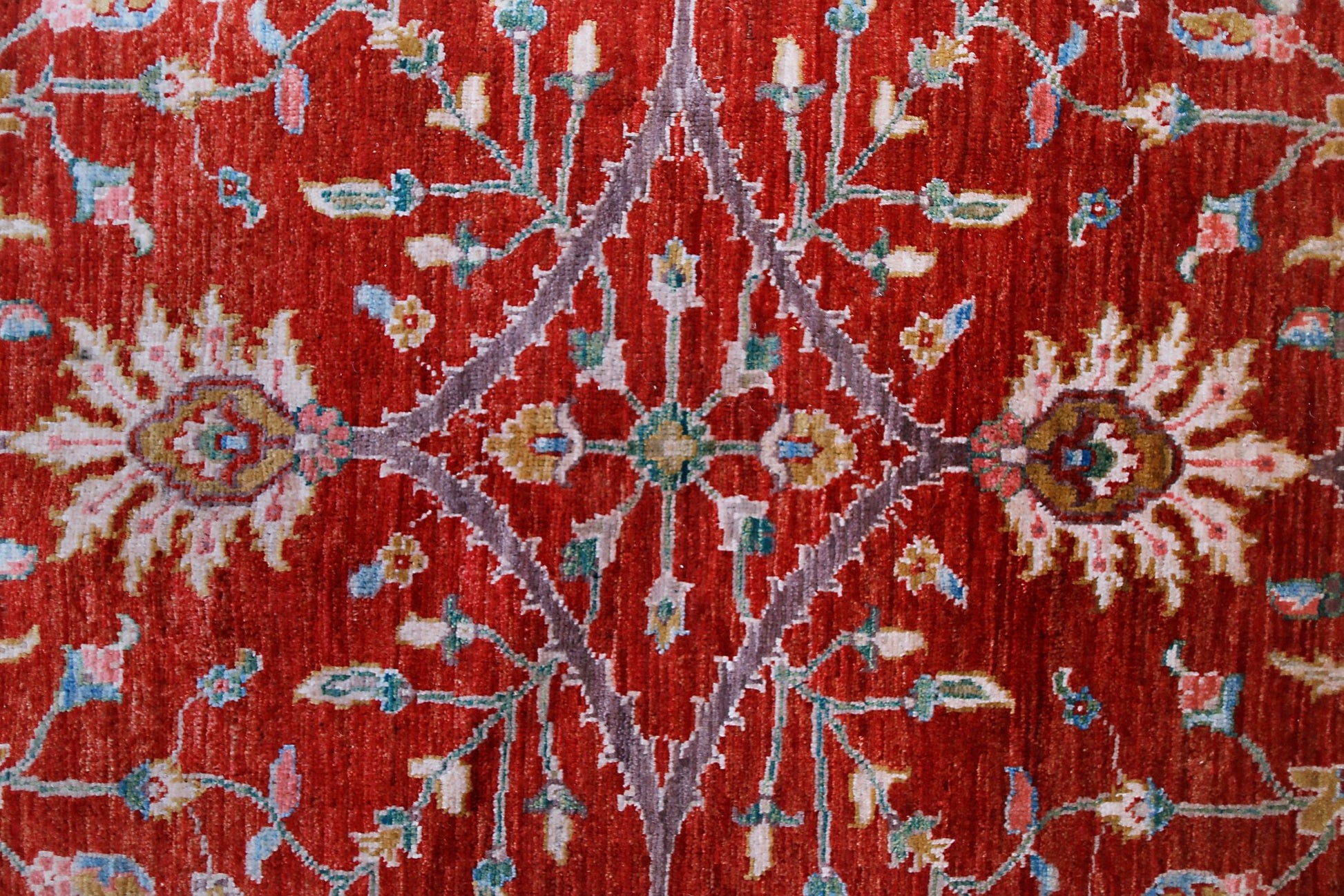 Handmade Traditional Afghan Chobi Rug | 302 x 250 cm | 9'11" x 8'3" - Najaf Rugs & Textile
