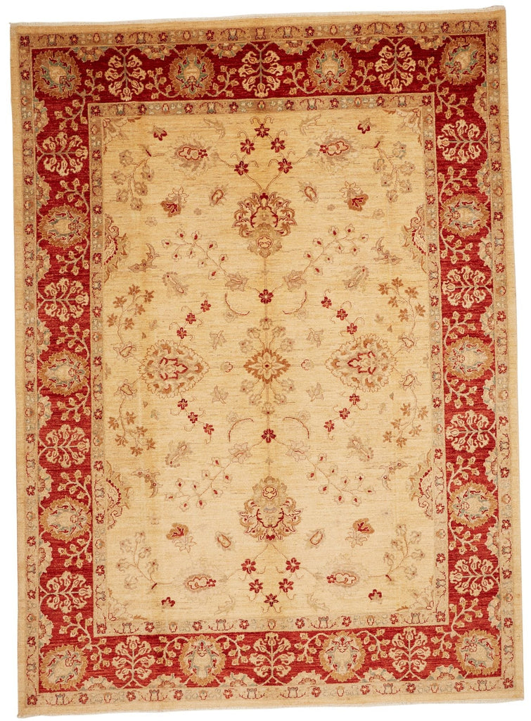 Handmade Traditional Afghan Chobi Rug | 338 x 245 cm | 11' x 8' - Najaf Rugs & Textile