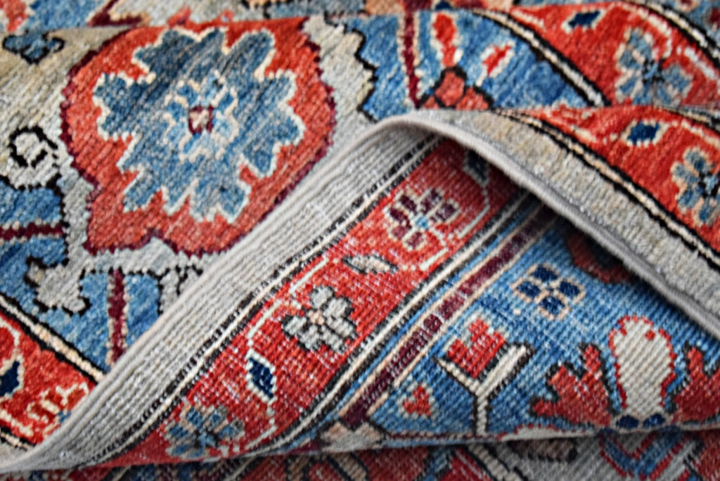 Handmade Traditional Afghan Chobi Rug | 362 x 266 cm | 11'11" x 8'9" - Najaf Rugs & Textile