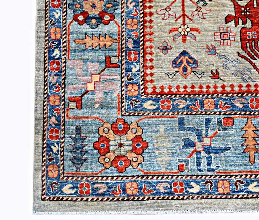 Handmade Traditional Afghan Chobi Rug | 416 x 304 cm | 13'8" x 10' - Najaf Rugs & Textile