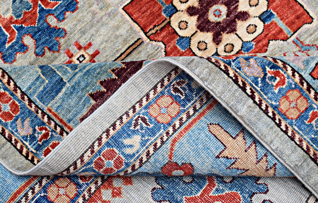 Handmade Traditional Afghan Chobi Rug | 416 x 304 cm | 13'8" x 10' - Najaf Rugs & Textile