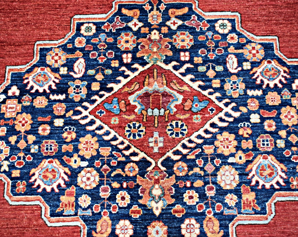 Handmade Traditional Afghan Chobi Rug | 428 x 307 cm | 14' x 10'1" - Najaf Rugs & Textile