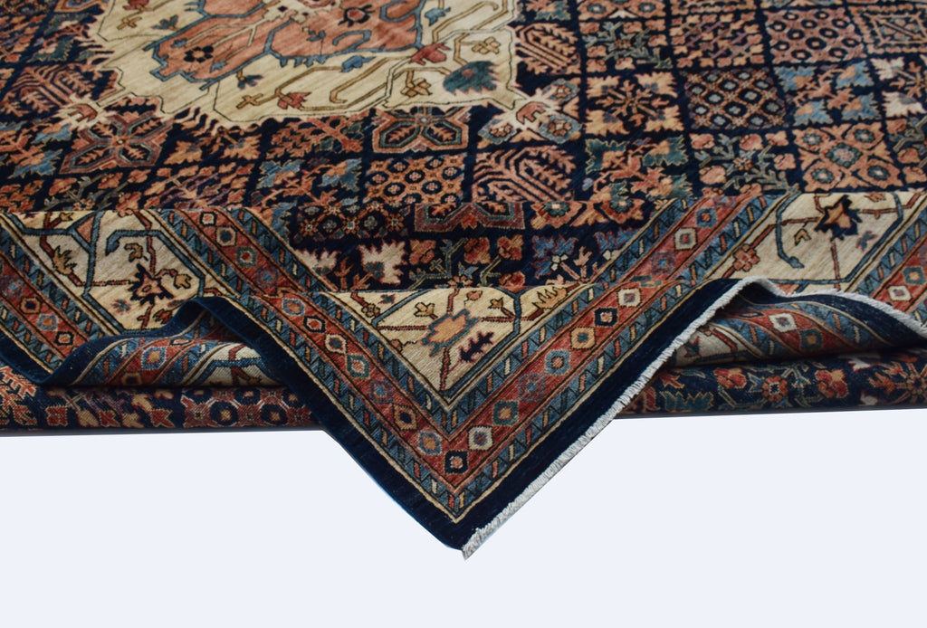 Handmade Traditional Afghan Chobi Rug | 463 x 357 cm | 15'2" x 11'9" - Najaf Rugs & Textile