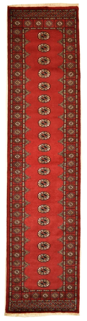 Handmade Traditional Bokhara Hallway Runner | 293 x 78 cm - Najaf Rugs & Textile