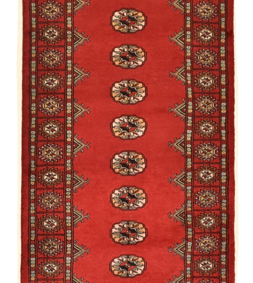 Handmade Traditional Bokhara Hallway Runner | 293 x 78 cm - Najaf Rugs & Textile