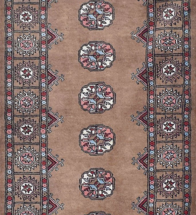 Handmade Traditional Bokhara Hallway Runner | 334 x 83 cm | 10'9" x 2'7" - Najaf Rugs & Textile