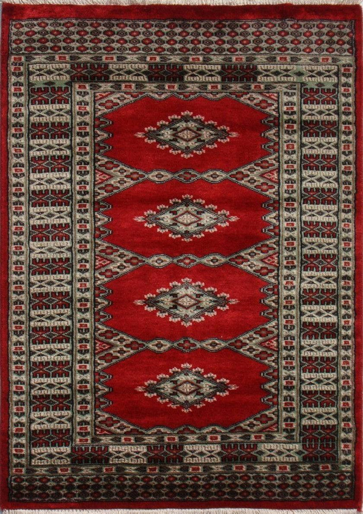 Handmade Traditional Bokhara Rug | 120 x 74 cm - Najaf Rugs & Textile