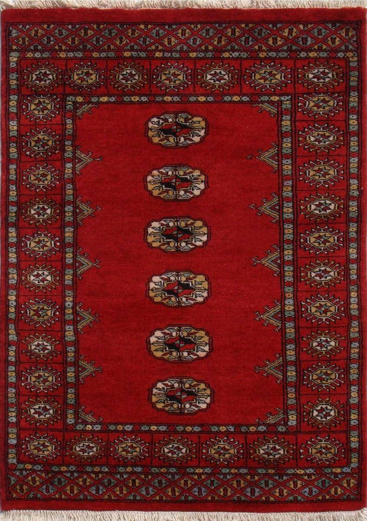 Handmade Traditional Bokhara Rug | 122 x 79 cm - Najaf Rugs & Textile