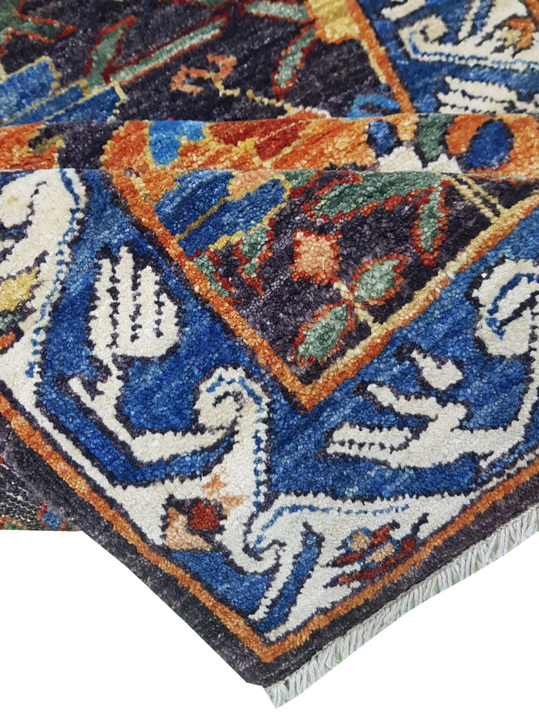 Handmade Traditional Chobi Hallway Runner | 355 x 70 cm | 11'6" x 2'2" - Najaf Rugs & Textile