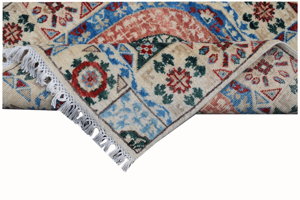 Handmade Traditional Mamluk Hallway Runner | 577 x 75 cm | 19' x 2'6" - Najaf Rugs & Textile