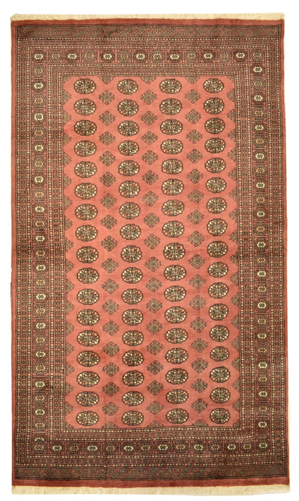Handmade Traditional Pakistani Bokhara Rug | 273 x 183 cm | 8'9" x 6' - Najaf Rugs & Textile
