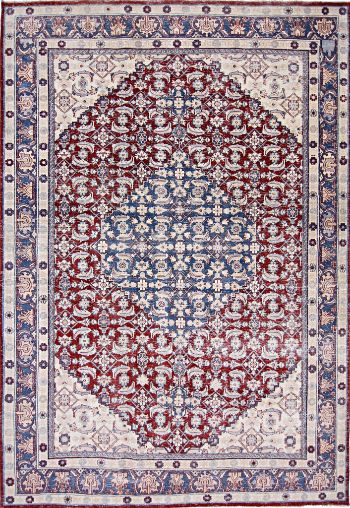 Handmade Traditional Pakistani Rug | 191 x 132 cm | 6'3" x 4'4" - Najaf Rugs & Textile