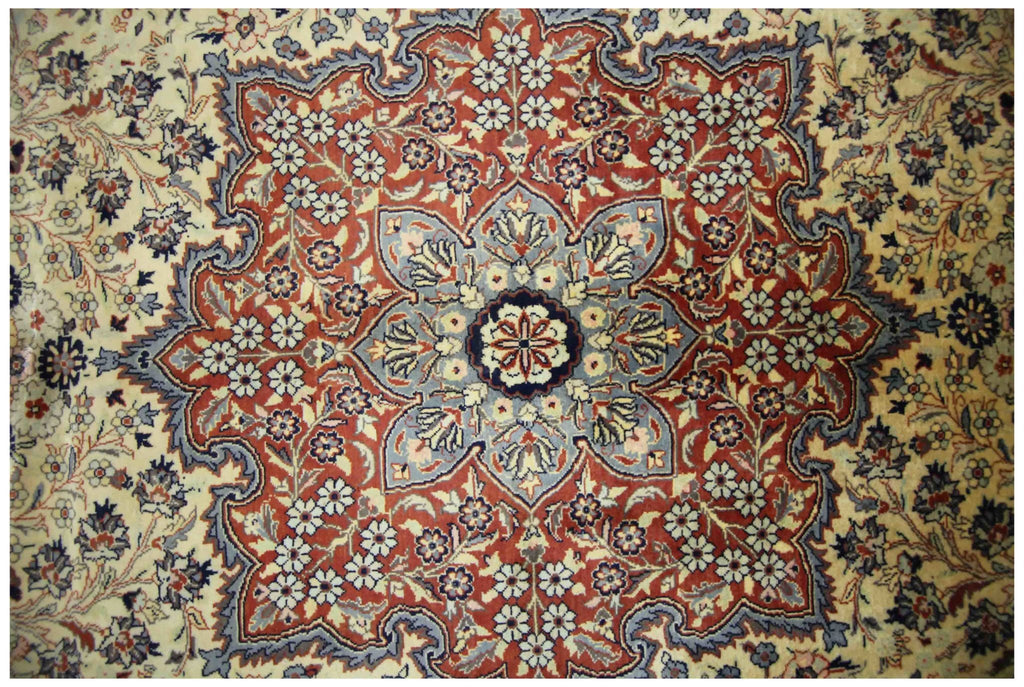 Handmade Traditional Pakistani Rug | 337 x 249 cm | 11'1" x 8'2" - Najaf Rugs & Textile
