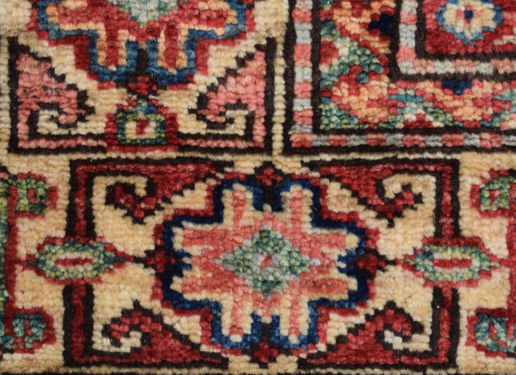 Handmade Traditional Super Kazakh Rug | 227 x 175 cm - Najaf Rugs & Textile