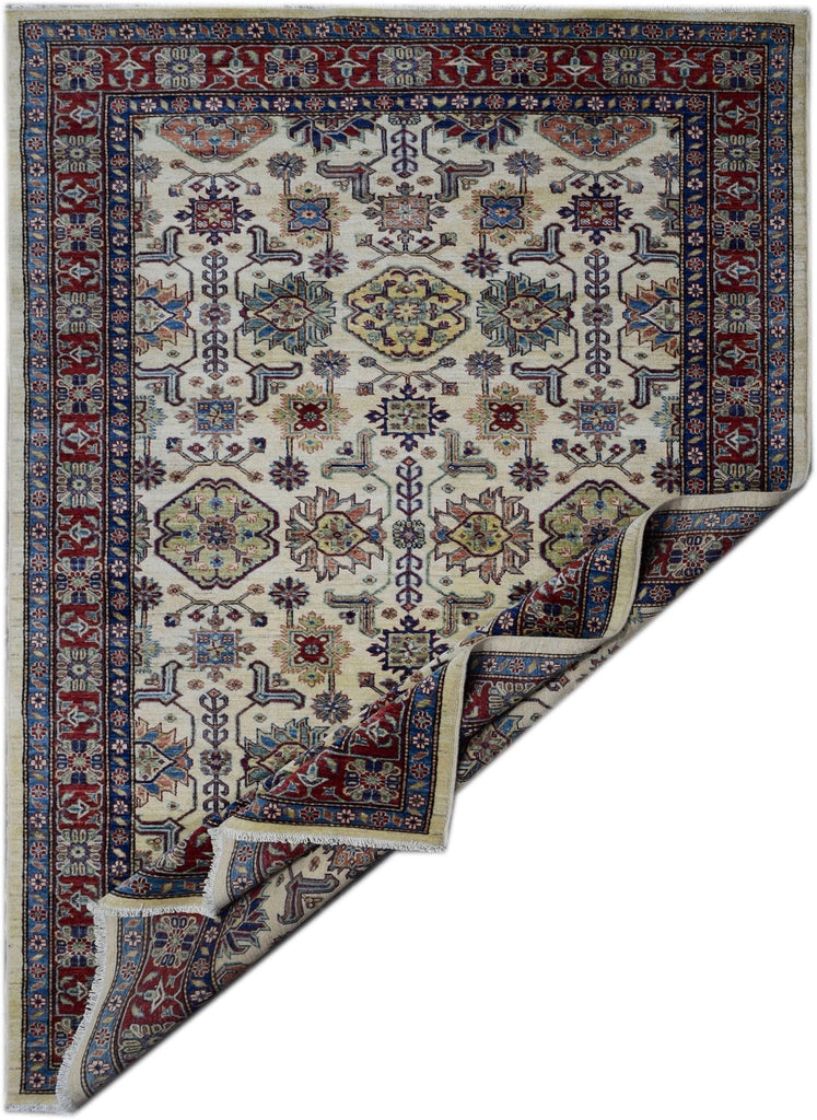 Handmade Traditional Super Kazakh Rug | 275 x 177 cm - Najaf Rugs & Textile
