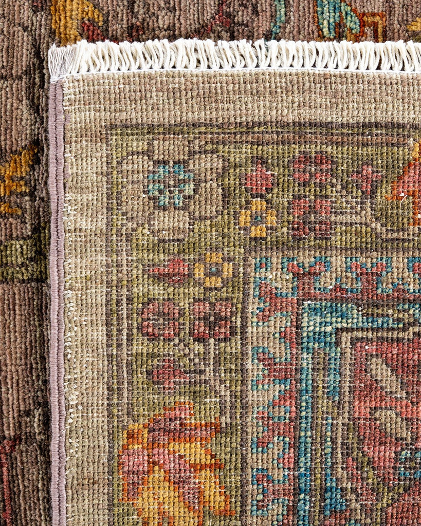 Handmade Transitional Afghan Chobi Rug | 423 x 310 cm | 13'8" x 10'1" - Najaf Rugs & Textile