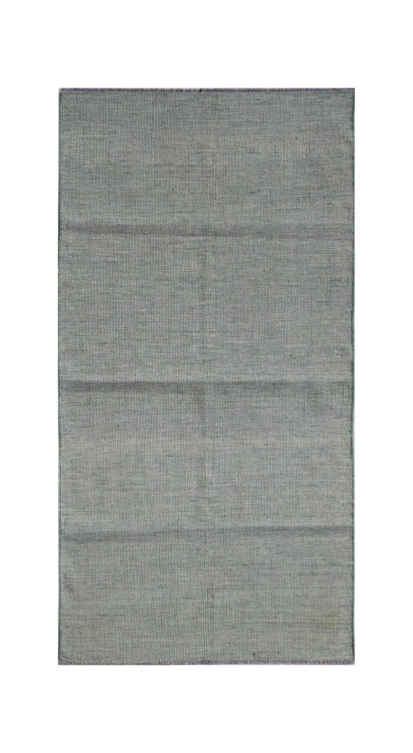 Handmade Transitional Afghan Maimana Kilim | 203 x 107 cm | 6'8" x 3'6" - Najaf Rugs & Textile