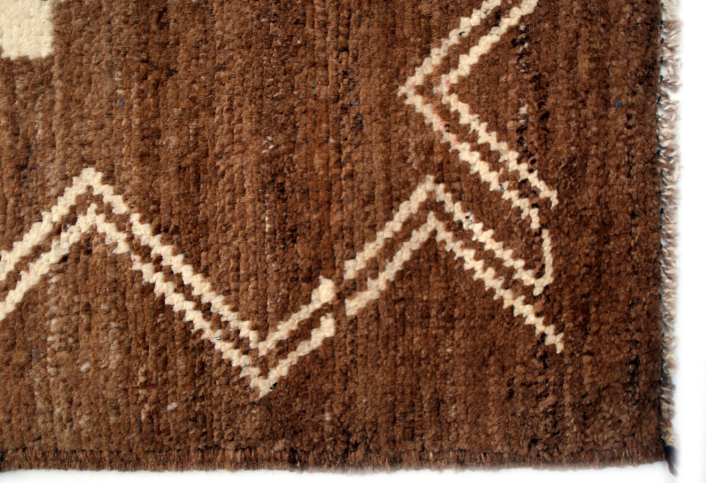 Handmade Transitional Afghan Rug | 290 x 207 cm | 9'6" x 6'10" - Najaf Rugs & Textile
