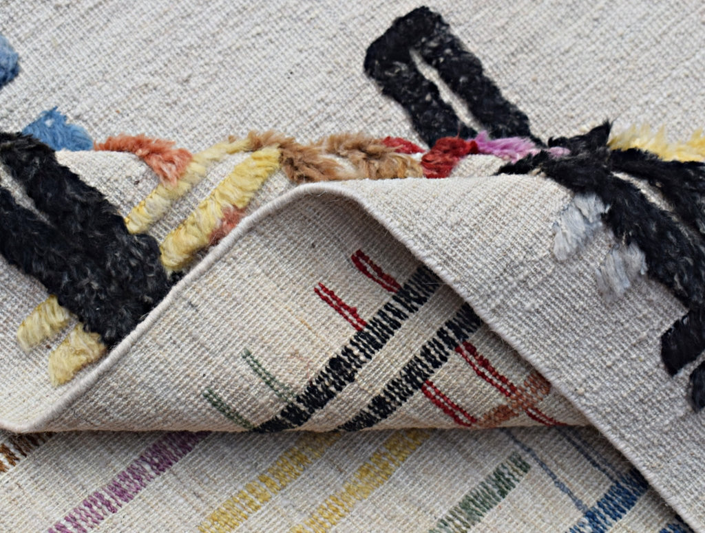 Handmade Transitional Barjasta Rug | 306 x 243 cm | 10' x 8' - Najaf Rugs & Textile