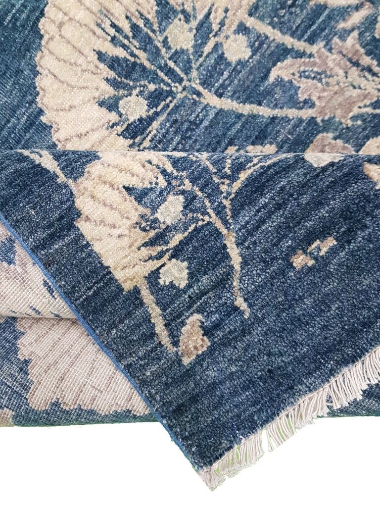 Handmade Transitional Chobi Hallway Runner | 363 x 72 cm | 11'9" x 2'3" - Najaf Rugs & Textile