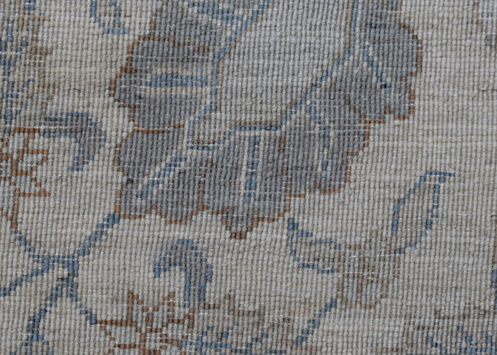 Handmade Transitional Chobi Rug | 373 x 273 cm | 12'3" x 9' - Najaf Rugs & Textile