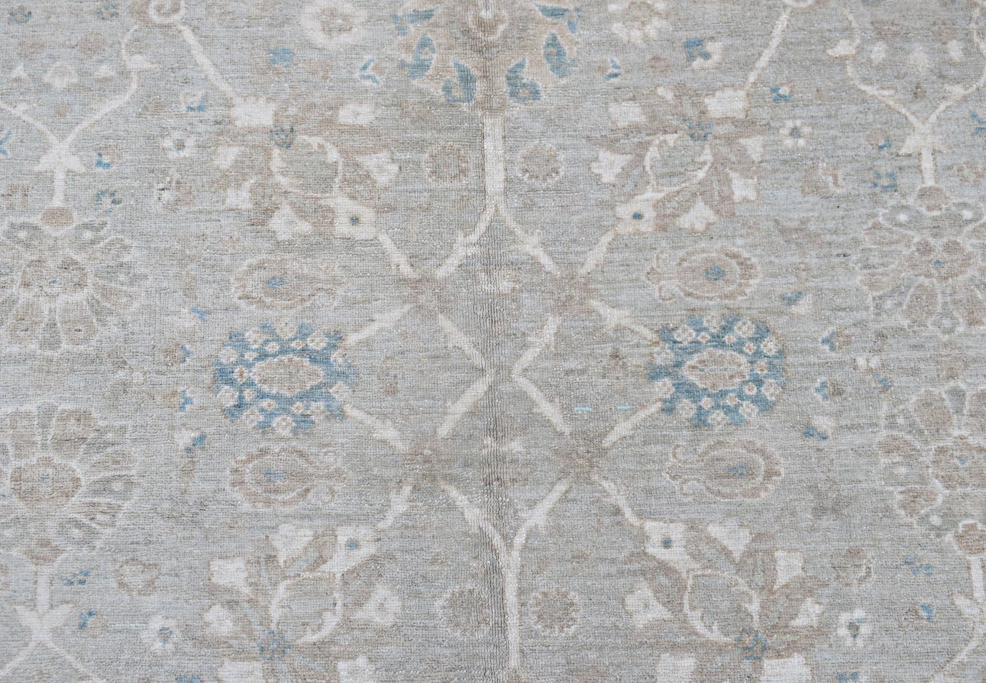 Handmade Transitional Chobi Rug | 408 x 298 cm | 13'5" x 9'9" - Najaf Rugs & Textile