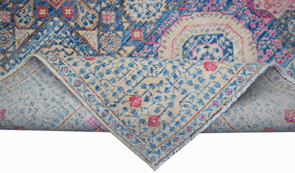 Handmade Transitional Mamluk Chobi Rug | 176 x 118 cm | 5'9" x 3'11" - Najaf Rugs & Textile