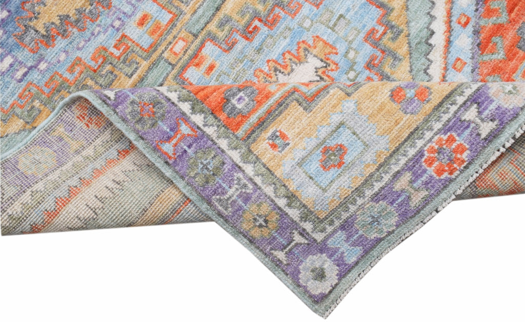 Handmade Transitional Oushak Rug | 150 x 88 cm | 4'11" x 3'3" - Najaf Rugs & Textile