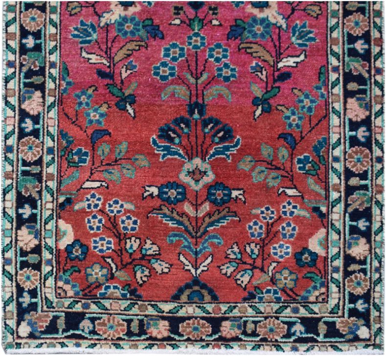 Handmade Tribal Abrash Collection Hallway Runner | 355 x 85 cm - Najaf Rugs & Textile