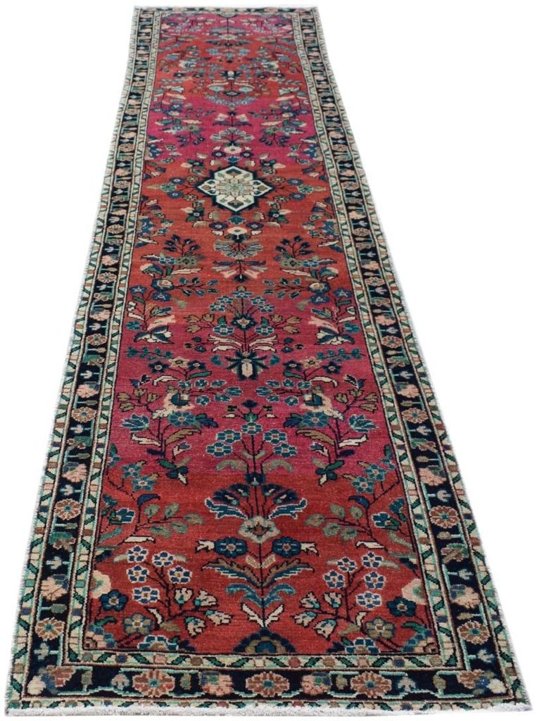 Handmade Tribal Abrash Collection Hallway Runner | 355 x 85 cm - Najaf Rugs & Textile